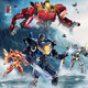 
KBOX genuine Pacific Rim Mecha model assembly compatible with Lego building blocks toys Children's Day gifts genuine authorization/Storm Red/698 particles