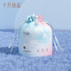 October Crystal Disposable Face Wash Cosmetic Sponge Wet and Dry Skin Friendly Cleansing Wipe Roll Towel Thickened 80 Pumps