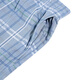 AIMER Men [mismo modelo en el centro comercial Shopping] 22SS Disfrute de pantalones caseros sedosos Pajamas New Spring and Summer NS42F683 Light Blue Plaid YH5 3XL 185