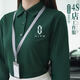 汇彩衫4s店工作服秋季长袖polo衫定制问界汽修车展销售后短袖女翻领t恤 CYJD-9920长袖T桖黑色 M