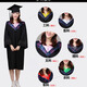 Aoichi Doctoral Wear, Engineering Degree, Doctoral Wear, Coming of Age Ceremony, Graduation Ceremony, Men's and Women's Bachelor's Wear, Master's Tutor University, Roumeini Doctoral Wear - Yellow Engineering L Recommendation 135-180 Jin Jin is equal to 0.5 kg