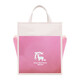 
Yuhe Student Tutorial Bag Large Capacity School Bag Handbag Carrying Bag Book Bag Children's Cute Art Bag Tutorial Bag Three-layer Tutorial Bag Canvas Bag 6173 Pink