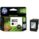 HP HP802 Cartucho de tinta original 1050/2050/1010/1000/2000/1510/1511 Impresora HP 802 Gran capacidad negra