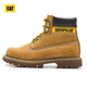 CAT Carter Classic Big Yellow Boots Martin Boots Working Boots Men and Women's Shoes Colorado Outdoor Reinforced Short Boots Shopping Mall Yellow Women 36
