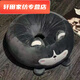 Silent Noel seat cushion, long-term sitting, butt pain free futon cushion, bay window butt cushion, office long-term sitting butt cushion, lazy person on the floor, bread type, cute, round hole seat cushion 38*38*15 (no zipper type)
