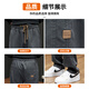 JEEP SPIRIT2025 Summer New Thin American Casual Pants Men's Trendy and Evergrande High Street Trendy Loose Straight Imitation Denim Trousers 2901 Black Regular XL [Suggested 125-145Jin [Jin equals 0.5 kg]]