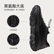 Camel (CAMEL) breathable mesh cowhide fast wear business sports leather shoes men G14S220621 black 43