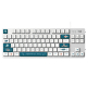 罗技（Logitech） K835 机械键盘84键 有线键盘 游戏电竞键盘 办公键盘 电脑键盘TTC K835海洋键帽版 青轴