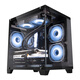 Reso i7 13700 liter 14th generation Core i7 desktop assembly computer host RTX5060/4060 game high-end e-sports independent display live broadcast design rendering complete machine DIY complete machine configuration six 14th generation Core i7丨RTX5060Ti 8G