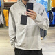 
Arc'TERYX men's soft shell jacket GammaSL/LT/MX men's GAMMA LIGHT hooded light blue X9196 M