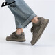 Warrior officiel de chaussures masculines d'été Nouvelle-planche polyvalente chaussures de planche à la mode masculine baskets décontractées gris / green militaire 41