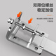 Miaoxinsi range hood lift hook installation bracket can be adjusted up and down floating hanger hanger thickened accessories top suction 7-shaped T-shaped universal 304 stainless steel rack