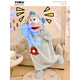 Kommandant Bear Funny Clown Fish Koralle Velvet Pyjama, bester Freundes Paar Cartoon Long Nighthot, Hauskleidung verdickt, blaues Hai Single Nachthemd #4839 M Empfohlen 75-120jin [Jin ist 0,5 kg]