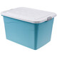 Chenzhi Shangpin Storage Box Extra Large Household Products Plastic Box Wholesale Storage Box Clothes Storage Box Dormitory Thickened Organizing Box Mint Green 80# (Length 47* Width 34* Height 27.5cm)
