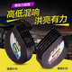 Medea car snail horn 12V super loud waterproof car motorcycle electric vehicle universal modified ultra-thin high and low two-tone whistle horn treble one horn