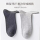 Durable and non-pilling, men's mid-calf socks, versatile autumn and winter breathable, deodorant and sweat-proof men's business socks, black, white and gray, mid-calf, 3 pairs