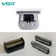 VGR Electric Push Clipper Cabeza de cuchillo original 937/933 Accesorios de repuesto 331/332 NIPO NET 695 Cabezal de cuchillo de repuesto 332 NIPO NET UN PAR