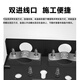 荣威胜 8口光纤终端盒 SC单模9/125满配含法兰尾纤光缆熔接盒 通用光纤续接盘配线架RWS-ZDH-8SC