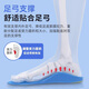 The original flat foot correction insole for children's adult foot arch support insole for men and women soft and elastic for a long time to stand comfortable bone spur foot arch pad blue [soft and comfortable support] can be cut 1 pair size 36-39 (sole length is about 25cm)
