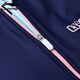 李宁（LI-NING）儿童泳衣女童中大童长袖长裤连体防晒海边温泉泳装719 藏青 160