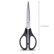 Deli 170mm office life household scissors medium scissors handmade paper scissors office supplies black 0603