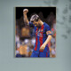 Yunmao digital oil painting DIY oil painting hand-filled characters coloring hand-painted decorative painting football star Messi wz3937 Messi 60*80cm (solid wood inner frame) (solid wood inner frame +