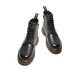 Belle Fashion Fashionable Boots Boots Men's Men's Men Confortable Cow Hide Bottes courtes Bottes d'extérieur Martin A1694DD4 Black-Mauri 42 (260 mm)