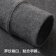 Septwolves [Pure Cotton Antibacterial] Thermal Underwear Men's Autumn Clothes and Autumn Pants Set Round Neck Autumn and Winter Cotton Wool Underwear Set Dark Gray