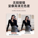 含雅铝合金卫生间浴室镜子免打孔挂墙式洗手间厕所化妆大镜子贴墙自粘 银白色【40*60cm】高清防爆