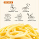 Kangli Lai Food Quick Pasta Tomate Saborado con sabor a los fideos húmedos de húmedo rápido 3 porciones para paquete casero Pasta con sabor a tomate italiano 675g*1 bolsa (expirado el 25 de noviembre