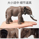 
Xinshite (XST) children's toy animal model tiger storage backpack wild animal soft glue model boy girl birthday gift
