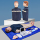 
Suyi CPR Resuscitation Simulator First Aid Safety Training Full Half-body Dummy Chest Press Artificial Respiratory Emergency Rescue Rubber Dummy School CPR Training and Drill Model CPR15690S Assessment + Color Screen + Animation + Print + Remote Control