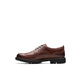 Clarks Batcombe series new men's business commuting brogue carved British casual leather shoes dark brown 261734397 41