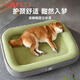 KimPets dog kennel four seasons universal summer dog mat cat kennel warm small and medium-sized dog bed dog sleeping mat spring cat kennel khaki [high-end dog kennel] L [60*50cm suitable for 15 Jin [Jin equals 0.5 kg] pets