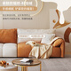 Ziwu Sofa Wohnzimmer Stoff Sofa kleine Apartment Technologie Fleece Sofa Sofa Sofa Sofa Sofa Sofa Sofa Sofa Sofa Sofa Sofa Sofa 831#3,0 Meter große Viersitze