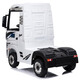 Harleybella Mercedes-Benz truck children's electric car four-wheel remote control baby four-wheel drive truck child semi-trailer toy trailer upgraded white rear trailer + four-wheel drive + dual batteries + early education + high-end features