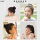 CUQI children's hairbands for men and women 2025 new forehead broken hair arrangement artifact headband hairpin baby face wash headwear black