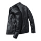 
Jeep (JEEP) genuine leather leather jacket for men's jacket Haining motorcycle spring and autumn 2025 new casual top leather jacket top men's clothing black 912# regular style! 3XL [slim fit and small]