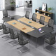 Sudhir conference table long table office desk and chair negotiation table staff combination rectangular customized color card (please contact customer service for details)