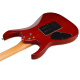 Ibanez依班娜电吉他GRG121/170DX/131/220PA 初学者入门练习新手吉他 GRG220PA1-BKB 透明黑渐变