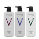 WEICHUN VEYCHUR PRAUTRANCE ANTI-DANDRUFF Contrôlé du shampooing Nutrition Hampooing Hampooing Masque sans cuire à la vapeur pour réparer les frisottis secs 728 ml 1 bouteille [shampooing doux]