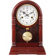 Mechanical desk clock wind-up old-fashioned large table clock home retro pendulum clock living room Chinese desktop ornament clock G2088 hanging dual-purpose clock
