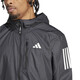 阿迪达斯 （adidas）男子外套春夏薄款时尚百搭运动跑步修身连帽防风夹克 IN1483 黑色 2XL