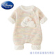 Disney (Disney) Baby Autumn and Winter One-piece Clothes Newborn Girl Full Moon and 100 Days Super Cute Princess Going Out Spring and Autumn Clothes for Climbing Beige Gradient Clouds One-piece Clothes 80cm 80 Recommended for 8-12 months