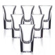 Mo Lin 12-pack home thick-bottomed glass small white wine glass set one-cup shot glass wine divider head wine cup straight wine glass 12-pack
