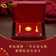 中国黄金（CHINA GOLD）宝宝金饰满月礼物 【含礼盒】约0.99g