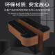 Delipow car seat gap storage box, car seat clip center control rack, mobile phone water cup storage bag, car seat side storage box, brown [main driver]