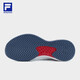 FILA Huang Jingyu's same style SPEED SERVE men's performance tennis shoes comprehensive training shoes white/jewelry blue-WB 42.5