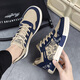 
Western Camel (VANCAMEL) large-size summer canvas shoes, summer shoes, men's versatile breathable and non-slip men's casual shoes, semi-torque 826 black rice, mesh 39