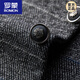 Romon Frühlings- und Herbst neuer Männer Plaidanzug Vest Koreanisch Schlanke Jugendgeschäft Fashion Horse Clip Herren Weste Trend 2229 Doppelbrust Khaki S 165